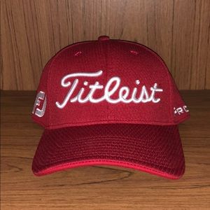 2016 Titleist Low Rise Performance Red Golf Hat